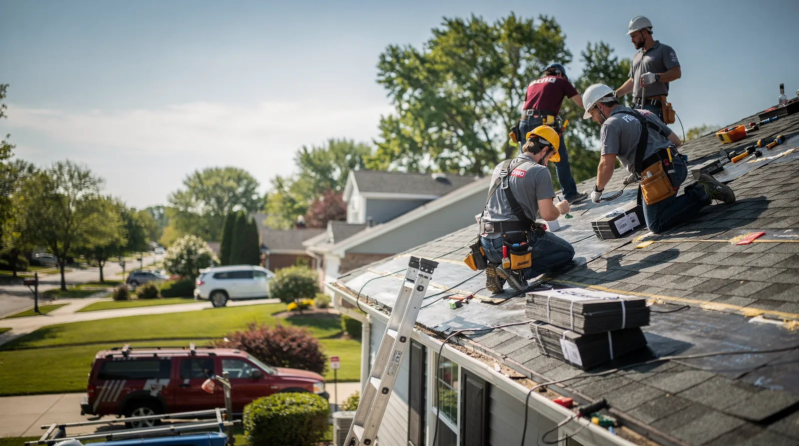 Roof Repair in Rosenberg, TX around you